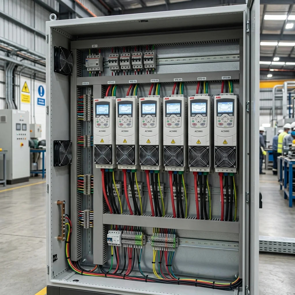 VFD Panel - Variable Frequency Drive Motor Speed Control